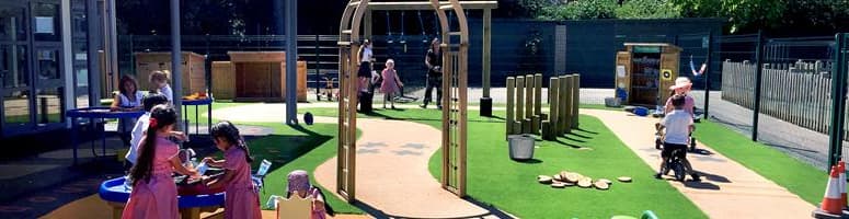 Fernvale Primary's EYFS Playground Equipment
